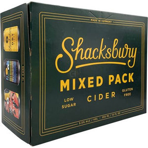 Image of Shacksbury Organic Mix Pack Hard Cider from Shacksbury Cider