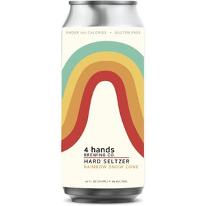 Image of 4 Hands Seltzer Rainbow Snow Cone from 4 Hands Brewing Co.