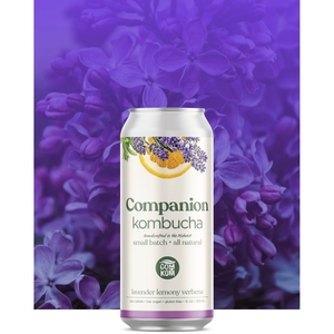 Image of Companion Kombucha Lavender Lemony Verbena - Single from Companion Kombucha