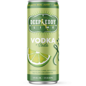 Image of Deep Eddy Lime Vodka And Soda Cocktail - Single from Deep Eddy