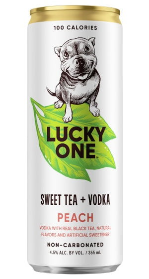 Lucky One RTD Sweet Tea + Vodka Peach