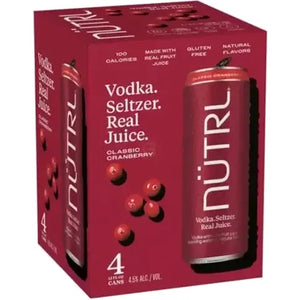 Image of Nutrl Cranberry Vodka Seltzer from Nutrl
