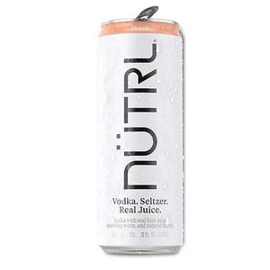 Nutrl RTD Vodka Seltzer Peach