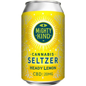 Image of Mighty Kind Heady Lemon CBD Seltzer - Single from Mighty Kind