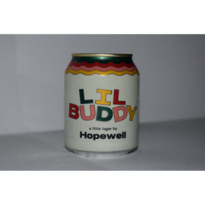 Image of Hopewell Brewing Company Lil Buddy Lager beer from Hopewell Brewing Company