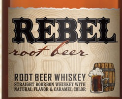Rebel Yell Root Beer Whiskey - Mini Bottle