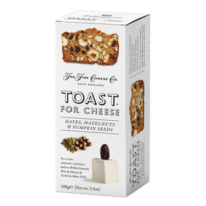 Fine Cheese Co. Date, Hazelnut, Pumpkin Seed Toasts