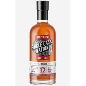 Single Cask Nation Fettercairn 12 Year Old Scotch