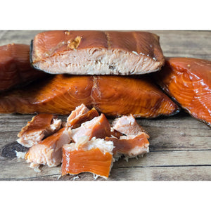 Wheelhouse Fish Co Smoked King Salmon Strips