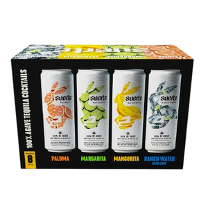 Suerte Tequila Ready to Drink Fiesta Ocho Variety