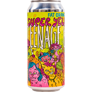 Image of Fat Orange Cat Super Yellow Haze Teenage Kitten New England Hazy IPA Indian Pale Ale - Single from Fat Orange Cat Brew Co.