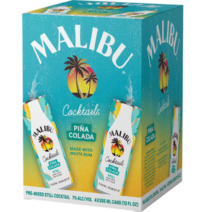 Malibu Pina Colada Canned Cocktail