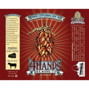 Image of 4 Hands Brewing Co. Reprise Centennial Red Ale from 4 Hands Brewing Co.