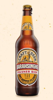 Yak Barahsinghe Dry Hopped Pilsner Beer