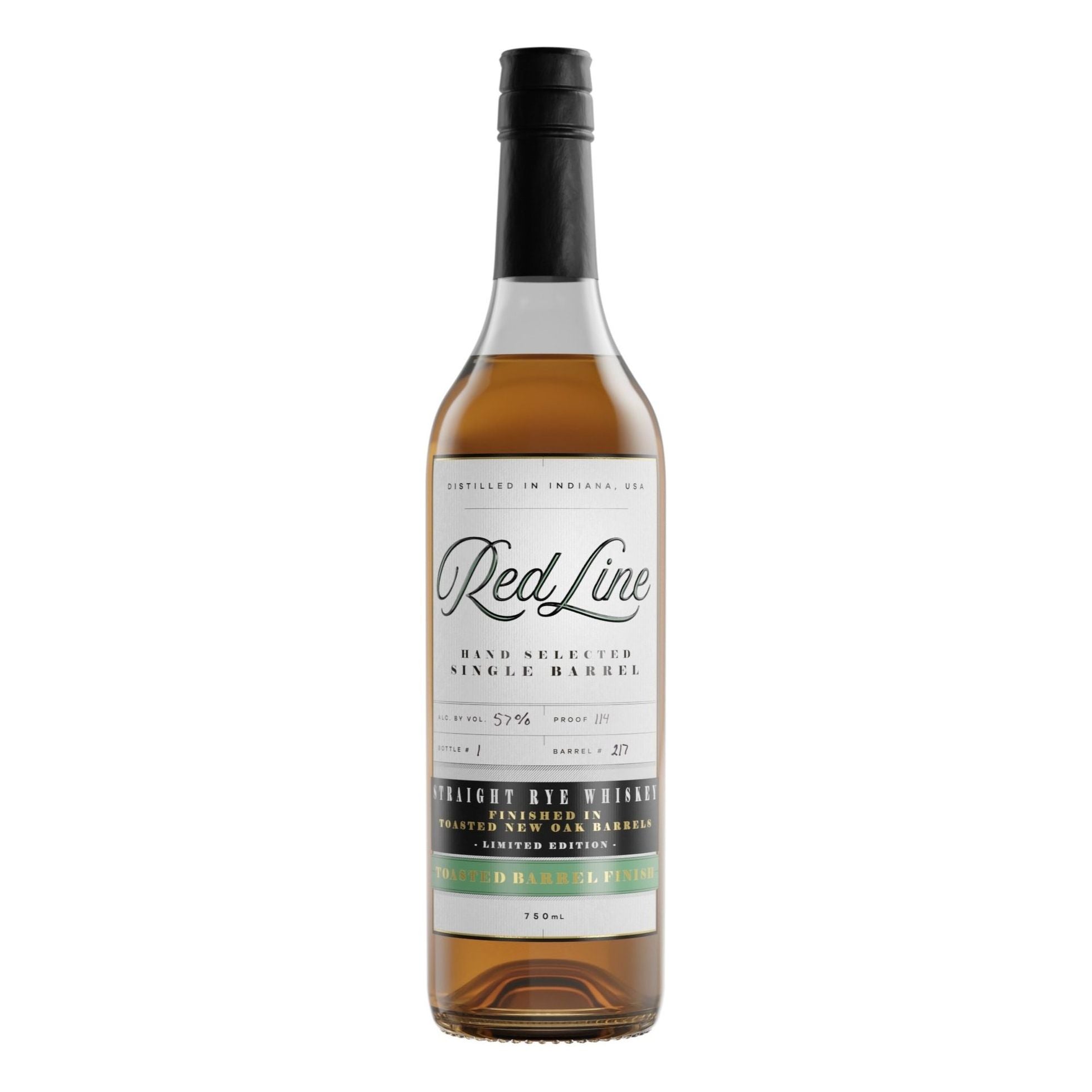 Red Line Rye Whiskey Toasted Barrel