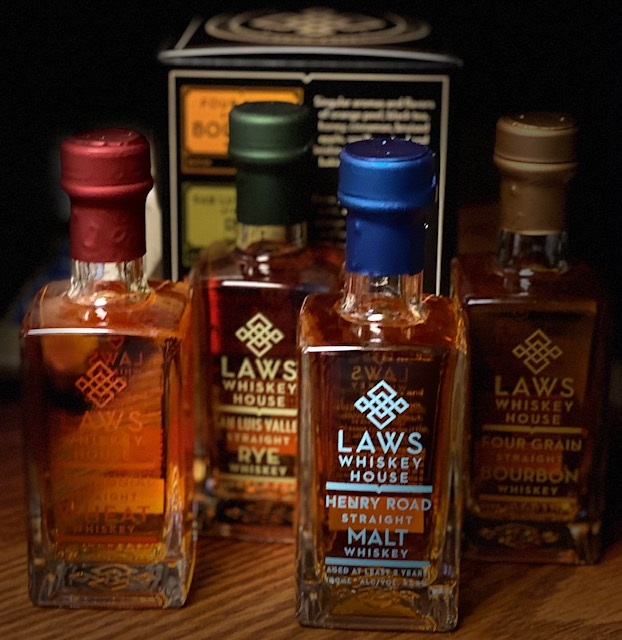 Laws Whiskey House Zoom Four Pack Gift Set The Wine
