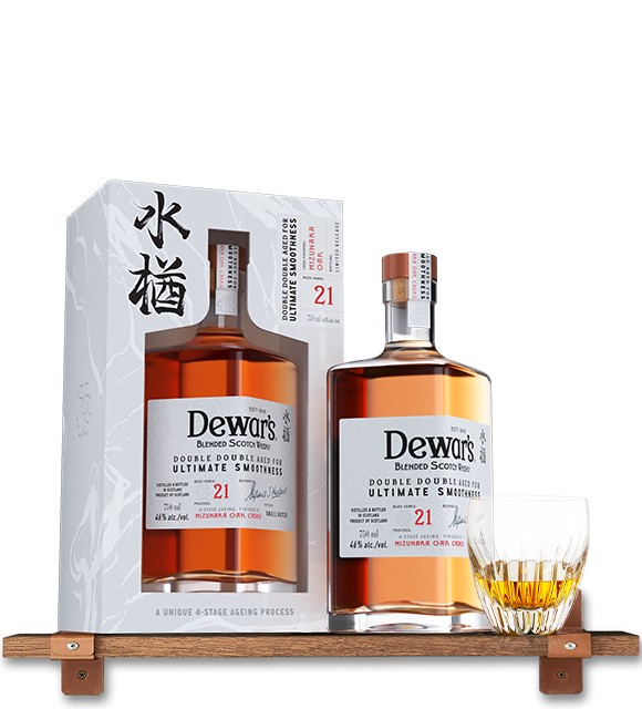 Dewars - Double Double Mizunara Aged 21 Years - The Wine and
