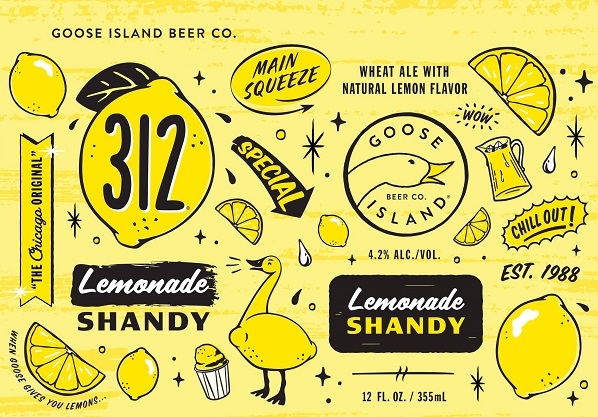 Goose Island 312 Lemonade Shandy The Wine And Cheese Place
