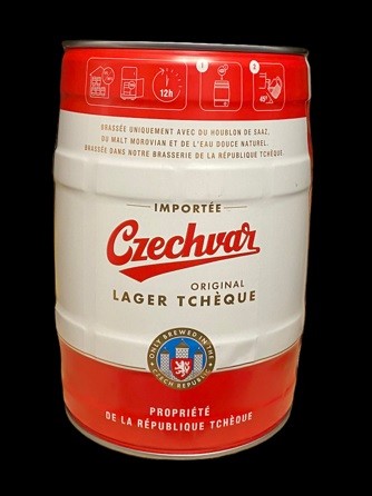 CZECH Ceske Budejovice Brewery Czechvar 0,33L new 2021 beer label B000 018