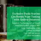 Paolo Scavino Barolo Tasting