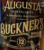Augusta Buckners 137 proof - 13 Year Old Single Barrel Bourbon 0 (750)