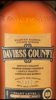 Daviess County Bourbon - Lightly Toasted Barrel Finished 0 (750)
