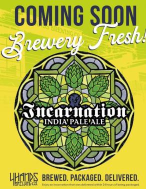 4 Hands Brewing - Incarnation IPA (4 pack 16oz cans) (4 pack 16oz cans)