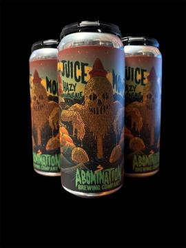 Abomination Brewing - Juice Monster Hazy IPA (4 pack 16oz cans) (4 pack 16oz cans)