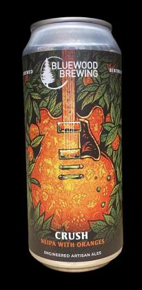 Bluewood Brewing - Crush NEIPA with Oranges (4 pack 16oz cans) (4 pack 16oz cans)