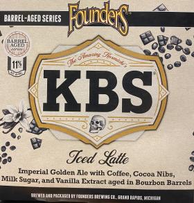 Founders Brewing - KBS Barrel Aged Iced Latte (12oz bottle) (12oz bottle)
