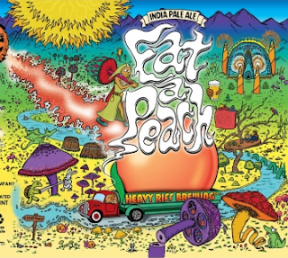 Heavy Riff - Eat A Peach IPA (4 pack 16oz cans) (4 pack 16oz cans)