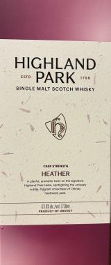 Highland Park - Heather Single Malt Scotch Cask Strength (750ml) (750ml)