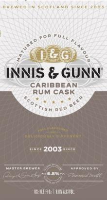 Innis & Gunn - Caribbean Rum Cask Aged Red (4 pack 16.9oz cans) (4 pack 16.9oz cans)