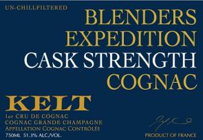 Kelt Cognac - Blenders Expedition Cask Strength Cognac (750ml) (750ml)