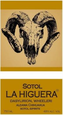 La Higuera - Sotol Wheeleri (750ml) (750ml)