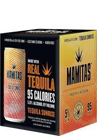 Mamitas - Tequila Sunrise Seltzer (4 pack 12oz cans) (4 pack 12oz cans)