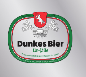 Millpond Brewery - Dunkes Bier Ur-Pils (4 pack 16oz cans) (4 pack 16oz cans)