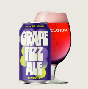 New Belgium - Grape Fizz Ale (6 pack 12oz cans) (6 pack 12oz cans)