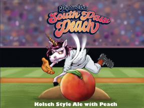 Pipeworks Brewing Co. - South Paw Peach (4 pack 16oz cans) (4 pack 16oz cans)