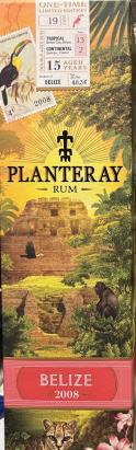Planteray - Rum 15 Year Old Belize 2008 (750ml) (750ml)