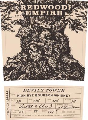 Redwood Empire - Devils Tower High Rye Bourbon (750ml) (750ml)