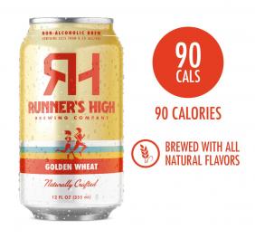 Runner's High - Non-Alcoholic Golden Wheat (6 pack 12oz cans) (6 pack 12oz cans)