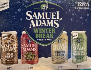Samuel Adams - Winter Break Variety Pack (12 pack 12oz cans) (12 pack 12oz cans)