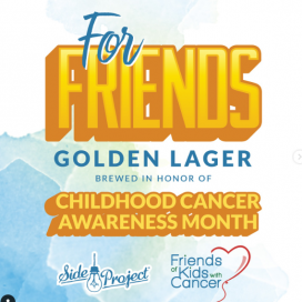 Side Project Brewing - For Friends Golden Lager (4 pack 16oz cans) (4 pack 16oz cans)