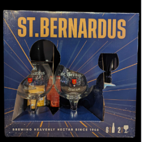 St.Bernardus - Variety Pack With 2 Glasses (6 pack 11.2oz bottles) (6 pack 11.2oz bottles)