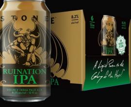 Stone Brewing Co - Ruination IPA (6 pack 12oz cans) (6 pack 12oz cans)