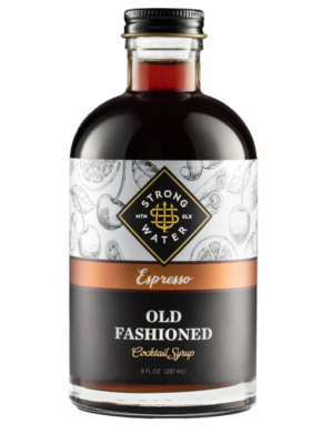Strong Water - Espresso Old Fashioned Cocktail Syrup (8oz bottle) (8oz bottle)