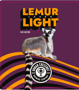 Urban Chestnut Brewing Company - Lemur Light Lager (4 pack 16oz cans) (4 pack 16oz cans)