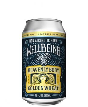 Well Being - Heavenly Body Golden Wheat (4 pack 12oz cans) (4 pack 12oz cans)