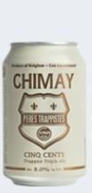 Chimay - Cinq Cents Tripel (White) (4 pack 11oz cans) (4 pack 11oz cans)